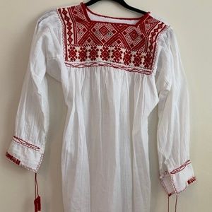 Mexican embroidered shirt